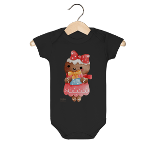Nome do produto Body Infantil - Ginger Love Presente | Natal