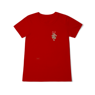 Nome do produto Camiseta Baby Long Classic — Visco de Natal 