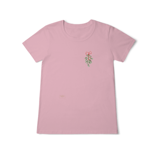 Nome do produto Camiseta Baby Long Classic — Visco de Natal 