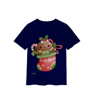 Nome do produto Camiseta Classic Infantil — Ginger Love Doces | Natal