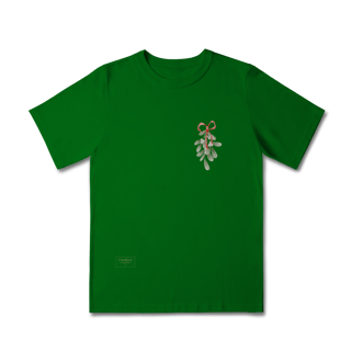 Nome do produto Camiseta Classic Infantil — Visco de Natal 