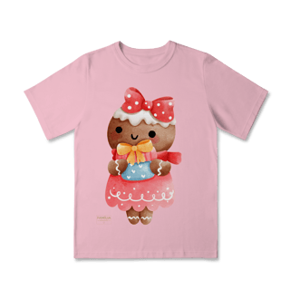 Nome do produto Camiseta Classic Infantil — Ginger Love Presente | Natal