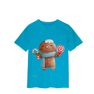 Nome do produto Camiseta Classic Infantil — Ginger Love Doces | Natal
