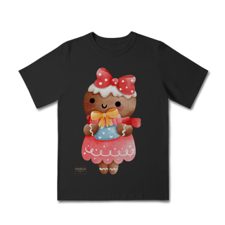 Nome do produto Camiseta Classic Infantil — Ginger Love Presente | Natal