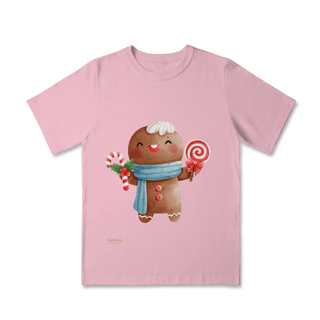 Nome do produto Camiseta Classic Infantil — Ginger Love Doces | Natal