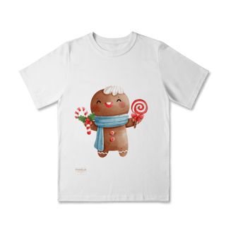 Nome do produto Camiseta Classic Infantil — Ginger Love Doces | Natal
