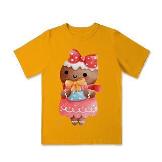 Nome do produto Camiseta Classic Infantil — Ginger Love Presente | Natal