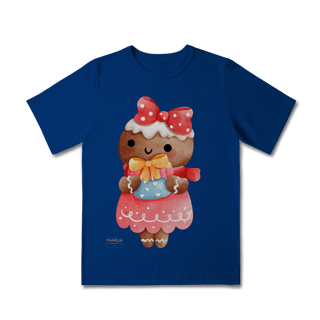 Nome do produto Camiseta Classic Infantil — Ginger Love Presente | Natal