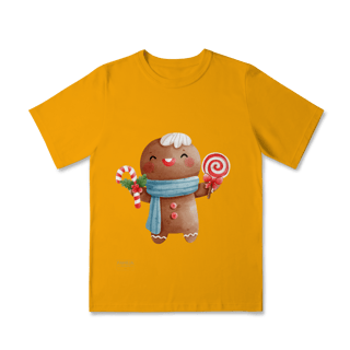Nome do produto Camiseta Classic Infantil — Ginger Love Doces | Natal