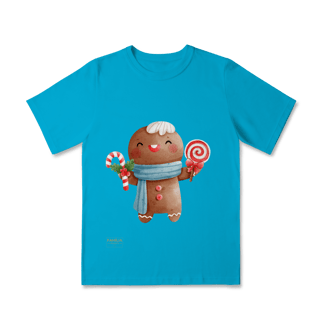 Nome do produto Camiseta Classic Infantil — Ginger Love Doces | Natal