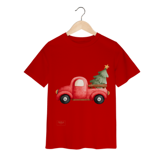 Camiseta Classic Infantil – Caminhonete de Natal