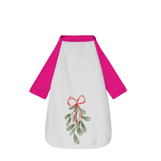 Nome do produto Camiseta Pet dog — Visco de Natal