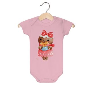 Nome do produto Body Infantil - Ginger Love Presente | Natal