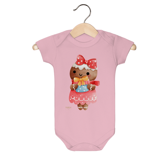 Body Infantil - Ginger Love Presente | Natal