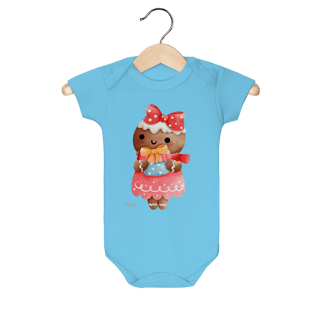 Nome do produto Body Infantil - Ginger Love Presente | Natal
