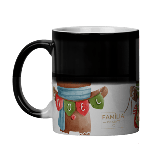 Nome do produto Caneca Mágica – Coleção Ginger Love