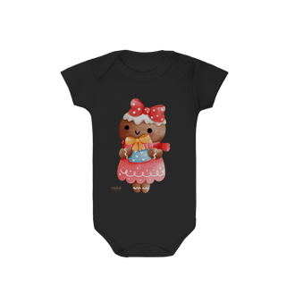 Nome do produto Body Infantil - Ginger Love Presente | Natal