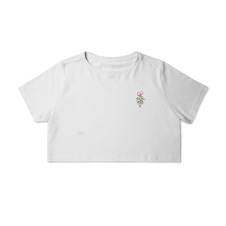 Nome do produto Camisa Cropped - Visco de Natal