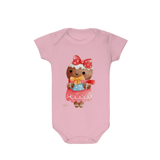 Nome do produto Body Infantil - Ginger Love Presente | Natal