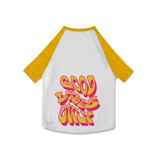 Nome do produto Camisa Pet Dog — GOOD VIBES ONLY