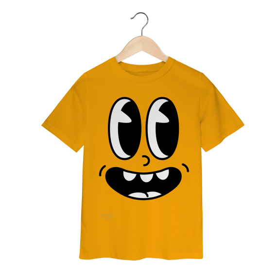 Camiseta Infantil Happy Feeling — Alegria em Cores