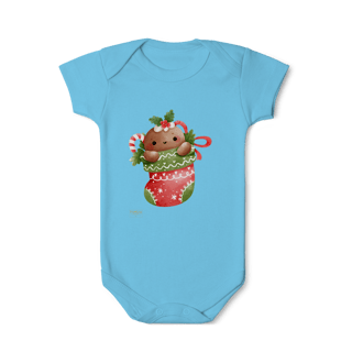 Nome do produto Body Infantil -  Ginger Love Meia | Natal