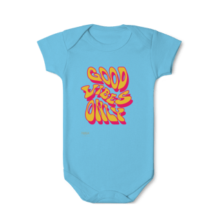 Nome do produto Body Infantil - GOOD VIBES ONLY