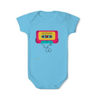 Nome do produto Body Infantil - FITA CASSETE