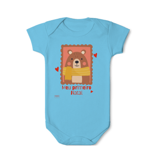 Nome do produtoBody Infantil Urso – Meu Primeiro Natal