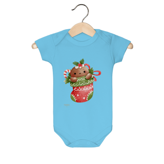 Nome do produto Body Infantil -  Ginger Love Meia | Natal