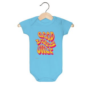 Nome do produto Body Infantil - GOOD VIBES ONLY