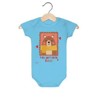 Nome do produtoBody Infantil Urso – Meu Primeiro Natal