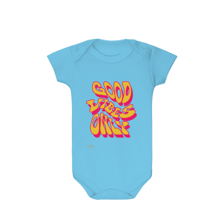 Nome do produto Body Infantil - GOOD VIBES ONLY