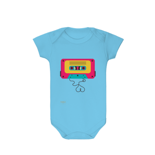 Nome do produto Body Infantil - FITA CASSETE