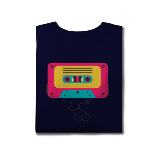 Nome do produto T-Shirt Plus Size - FITA CASSETE