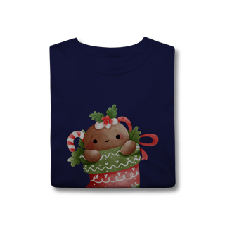 Nome do produto T-Shirt Classic -  Ginger Love Meia | Natal