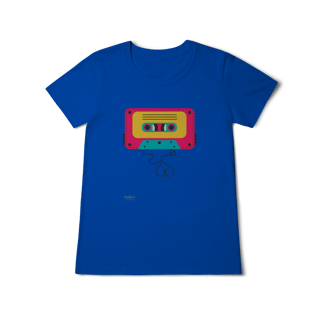 Nome do produto Camiseta Baby Long Classic - FITA CASSETE