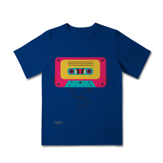 Nome do produto Camiseta Classic Infantil - FITA CASSETE