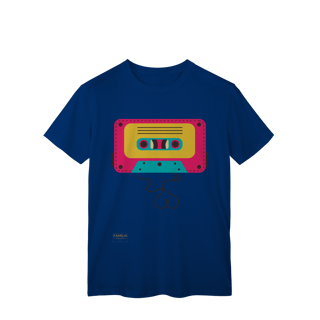 Nome do produto Camiseta T-Shirt Classic - FITA CASSETE