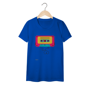 Nome do produto Camiseta Baby Long Classic - FITA CASSETE