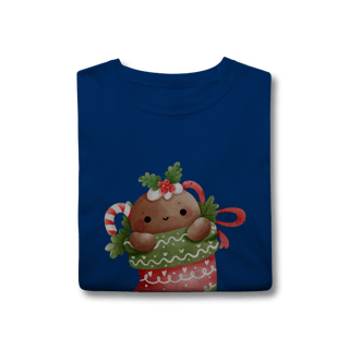 Nome do produto T-Shirt Classic -  Ginger Love Meia | Natal