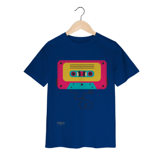 Nome do produto Camiseta Classic Infantil - FITA CASSETE