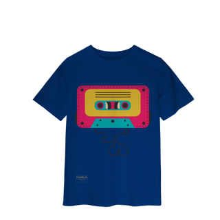 Nome do produto Camiseta Classic Infantil - FITA CASSETE