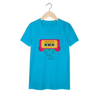 Nome do produto Camiseta Baby Long Classic - FITA CASSETE