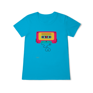 Nome do produto Camiseta Baby Long Classic - FITA CASSETE