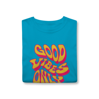 Nome do produto T-Shirt Classic - GOOD VIBES ONLY
