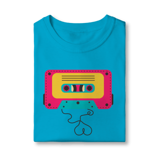 Nome do produto Camiseta Classic Infantil - FITA CASSETE