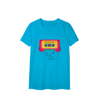 Nome do produto Camiseta Baby Long Classic - FITA CASSETE