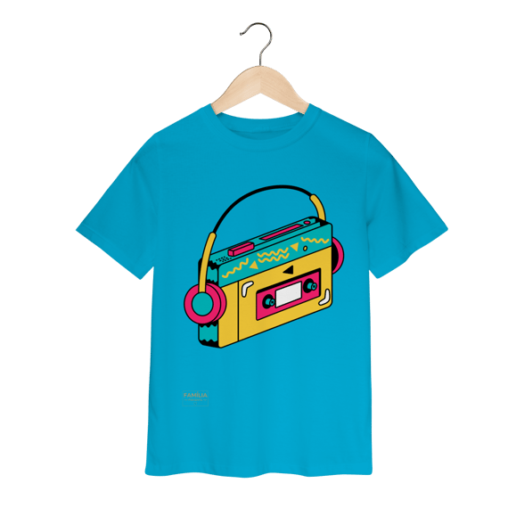 Camiseta Classic Infantil - Camiseta WALKMAN