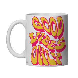 Caneca — GOOD VIBES ONLY